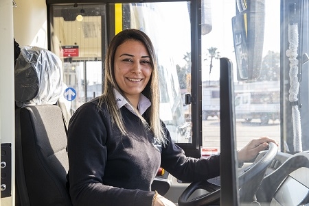  Mersin’de belediye otobüslerinin kullanımı artıyor 